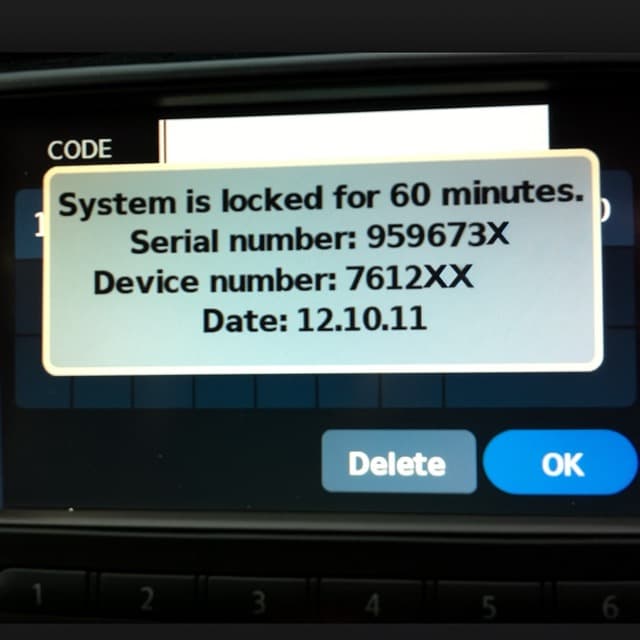 Nissan radio serial example 1